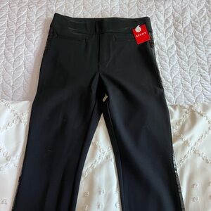 Petite SPANX ponte skinnny w/ sequin trim